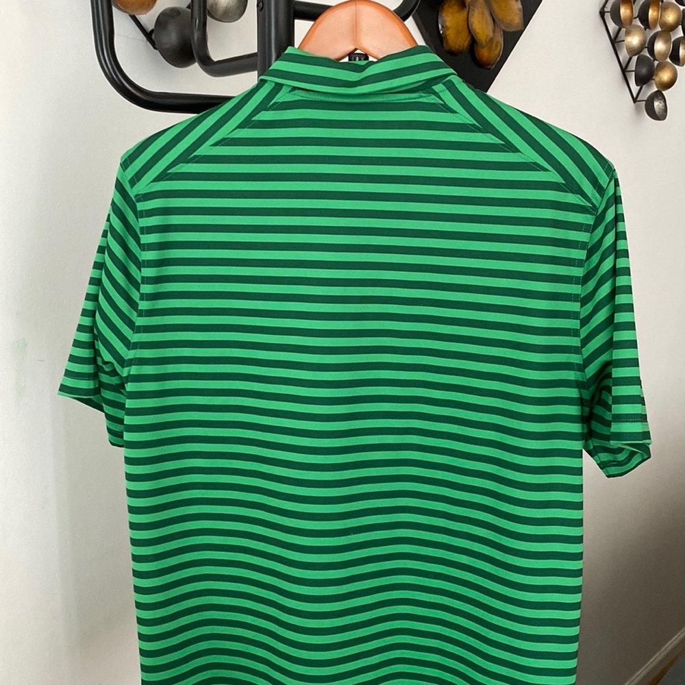 NWOT Nike Men's Dri-FIT Player Striped Short Sleeve Golf Polo Shirt - Picture 4 of 6